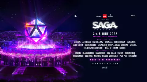 SAGA Festival anunță noi artiști în line-up. DJ Snake, Ofenbach și Tiësto vin pe 3, 4 și 5 iunie la National Arena, în București