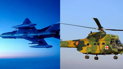 Accident aviatic în Dobrogea. 8 militari au murit, după ce un MIG 21 LanceR al Armatei Române și un elicopter s-au prăbușit. Cine sunt militarii decedați