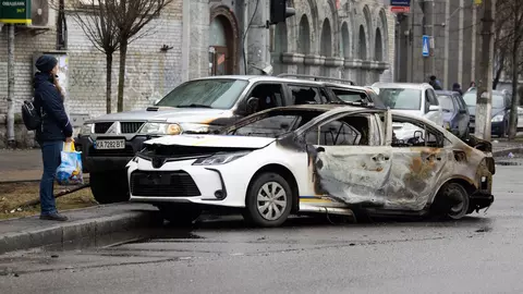 Ucraina: Cum arată centrul orașului Kiev acum?