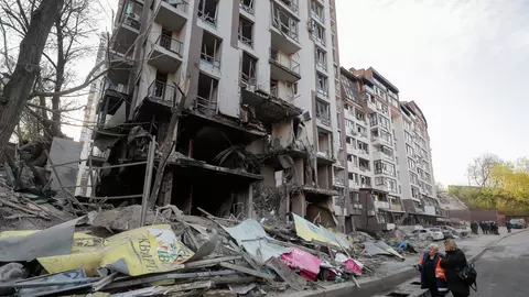 Un jurnalist din Ucraina a fost ucis în urma atacului asupra unei clădiri rezidențiale din Kiev