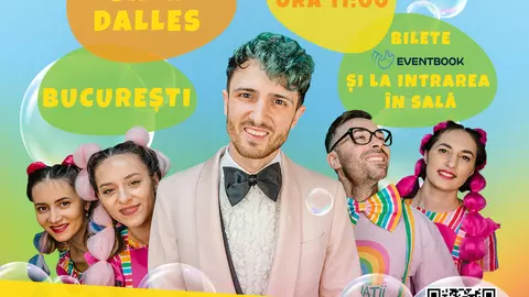 Minunații lui Verdini prezintă spectacolul „Baloane de săpun” la Bușteni, Brașov și București