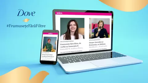 Ringier România a câștigat locul 2 la INMA Global Media Awards pentru campania Dove „Frumusețe fără filtre”