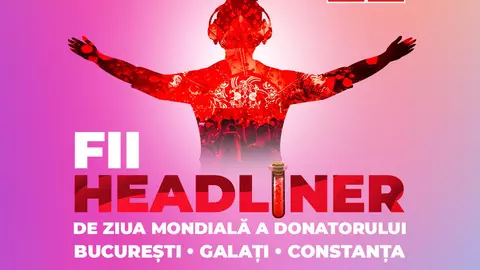 De ziua mondială a donatorului de sânge, organizatorii Neversea lansează un eveniment special Blood Newtork