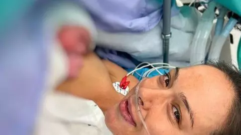 Vlăduța Lupău a născut. Primele imagini cu băiețelul. I-a ales un nume biblic: „Îmi doresc să ai o viață ușoară”