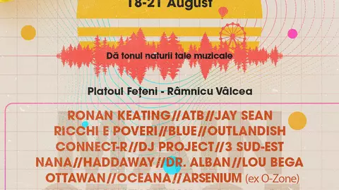 O săptămână până la We Love Music Festival, cel mai mare festival din zona Vâlcea! Program și informații acces festival!