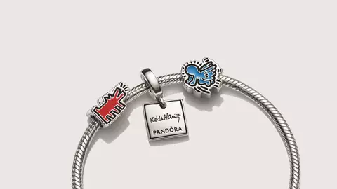 Pandora dezvăluie prima colaborare artistică KEITH HARING X PANDORA