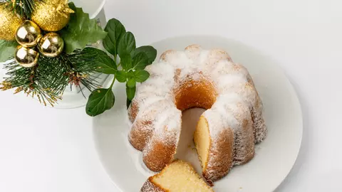 Ciambella, prăjitura fără ouă, pufoasă, rapidă și ușoară