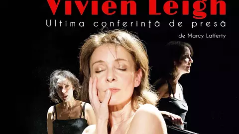 Lamia Beligan, strălucitoare în  "Vivien Leigh: Ultima conferință de presă"!