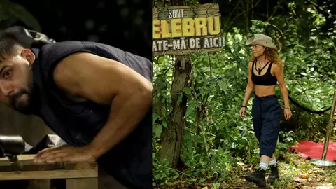 AMI și Sali Levent, apropieri și tachinări la „Sunt celebru, scoate-mă de aici”. Ce se întâmplă între cei doi în jungla din Dominicană