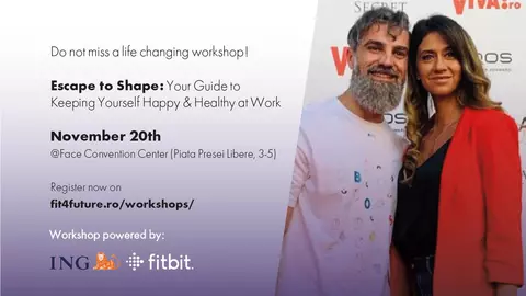 Vino să fii parte din cel mai spectaculos eveniment internațional de fitness al anului!