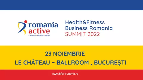 RomaniaActive Health & Fitness Business Summit, cel mai mare eveniment dedicat industriei fitness din România
