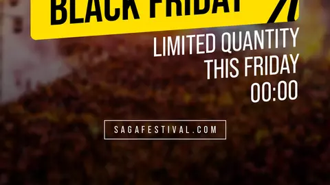 De Black Friday, SAGA Festival pune în vânzare biletul de 1 milion de dolari