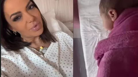 Andreea Antonescu, primele imagini cu cea de-a doua fetiță: „Mi-am pus frumos bebelina la geam”