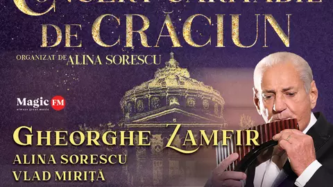 „Concertul Caritabil de Crăciun” reunește artiști români de notorietate pe scena Ateneului Român