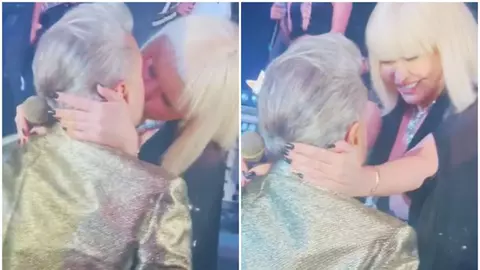 Loredana Groza și Cătălin Botezatu s-au sărutat la ziua de naștere a designerului. Imaginile au ajuns pe Internet