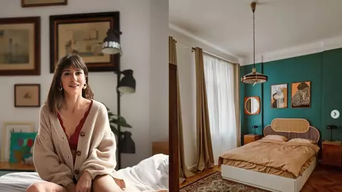 Dana Rogoz și-a reamenajat apartamentul singură. Imagini din casa actriței: „Păstrăm sobele originale”