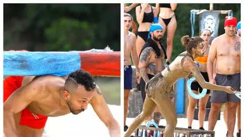 Doi noi concurenți la „Survivor România” 2023. S-au târât prin noroi la prima lor cursă din concurs