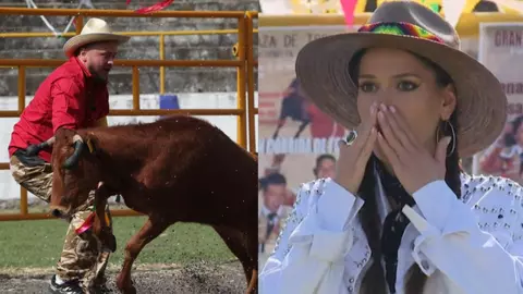 Nelu Cortea de la America Express a fost lovit de un taur în timpul emisiunii de la Antena 1