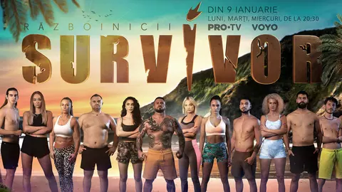 PRO TV a anunțat cei 12 concurenți din echipa Războinicilor de la Survivor România 2023