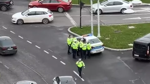 Imaginile cu Ana Morodan oprită în trafic. 7 polițiști au făcut conversație cu vedeta, care părea amețită