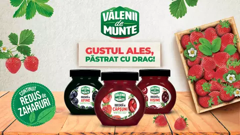 Zi: „dulceață”! Ai poftă de viață!