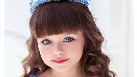 Anastasiya Knyazeva, cea mai frumoasă fetiță din lume a crescut. Iată cum arată astăzi