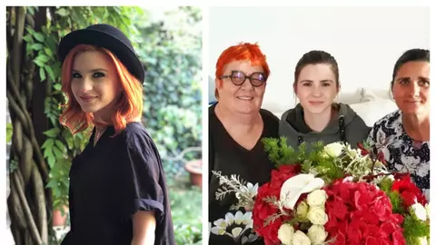Cum a apărut Cristina Ciobănașu alături de tatăl biologic. Actrița și-a revăzut familia: „M-am bucurat enorm”