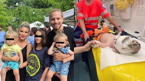 Cum se simte familia Alinei Laufer după accident. În mașină se aflau și cei doi copii în vârstă de 2 ani