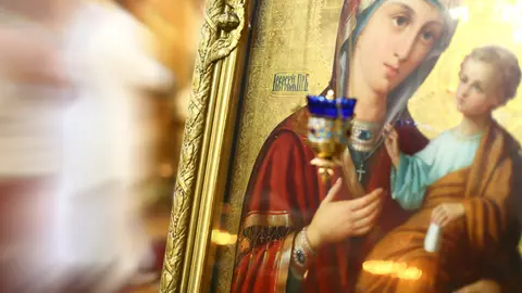 Cea mai puternică rugăciune către Maica Domnului. Se rostește de Adormirea Maicii Domnului