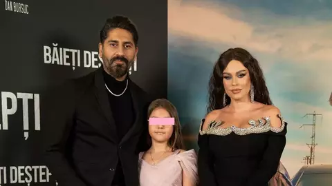 Connect-R, Misha și fiica lor, apariție ca o adevărată familie. Maya joacă în primul ei film: „Sper să mai filmăm”