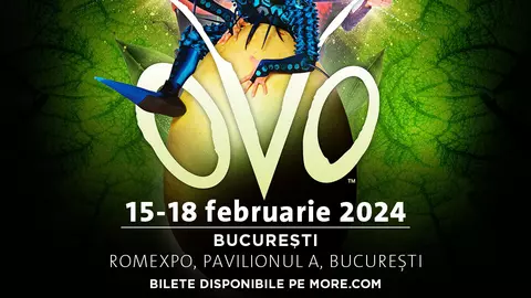 OVO – spectaculosul Cirque du Soleil – vine în București!