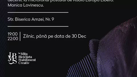 Anunțăm deschisă oficial expoziția manifest Monica Lovinescu, "Vocea care ni s-a dat"