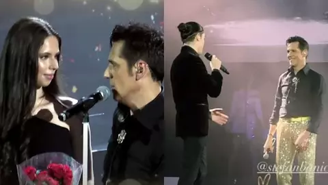 Ștefan Bănică, pe scenă alături de copiii lui. Fiica Andreei Marin, moment emoționant la Sala Palatului