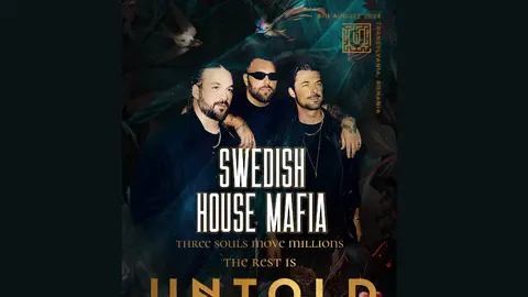 Pentru prima dată pe scena principală a unui festival din România: Swedish House Mafia, pe Cluj-Arena, la Untold