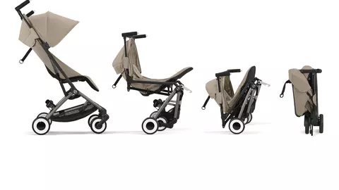 Secretul părinților pentru călătorii plăcute alături de cei mici: Cărucioarele Orfeo și Libelle de la Cybex, create special pentru călătorii confortabile.