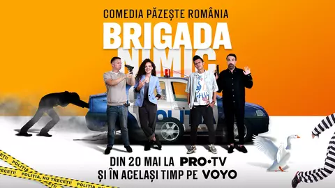 Noul serial de la Pro TV în care joacă Alexandru Papadopol. Când va vi difuzat la TV serialul „Brigada Nimic”