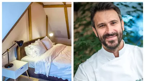 Cum arată casa din Maramureș a lui Nicolai Tand. Are trei dormitoare, dar și o curte mare cu spațiu de joacă pentru copii