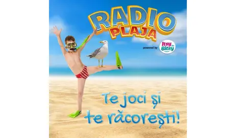 Vara aceasta, copiii se joacă și se răcoresc la Radio Plaja Itsy Bitsy