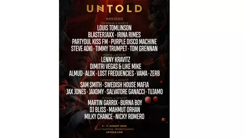 Organizatorii UNTOLD, festival care ocupă locul 3 în lume, anunță lista artiștilor și dj-ilor care vor urca pe cele opt scene ale ediției de anul acesta