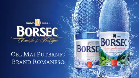 Borsec, votat pentru a zecea oară cel mai puternic brand românesc