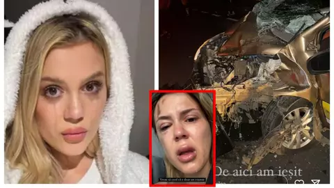 Emily Burghelea, cu fața umflată și plină de vânătăi pe internet: ”Vreau să cred că este un coșmar”. Ce a pățit