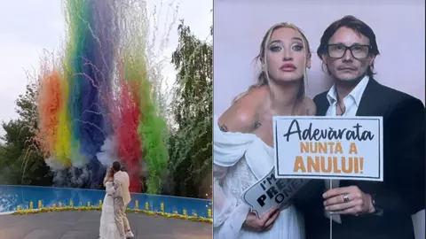 Ilona Brezoianu s-a căsătorit religios cu Andrei. Printre invitații de la eveniment s-au numărat Florin Ristei, Lia Bugnar și Marius Manole