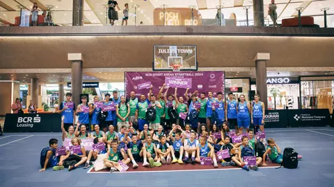 Baschetul 3x3 a adus spiritul olimpic la Iulius Town Timișoara: Duel legendar sub panou, într-o competiție cu 240 de participanți