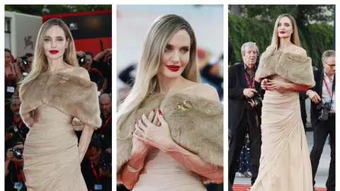 Rochia Angelinei Jolie de la Festivalul de la Veneția a atras admirația tuturor