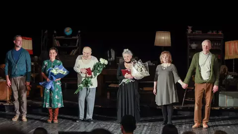 Mariana Mihuț și Victor Rebengiuc au primit cea mai înaltă distincție din partea președintei Republicii Moldova, Maia Sandu
