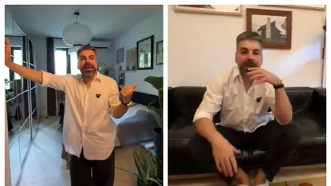 Cum arată apartamentul în care locuiește Maurice Munteanu în București. Canapeaua din living costă 8.000 de euro, iar masa e 4.000 de euro