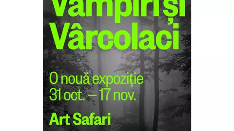 Vampirii și vârcolacii din arta românească, într-o nouă expoziție la Art Safari, în perioada 31 octombrie-17 noiembrie 2024