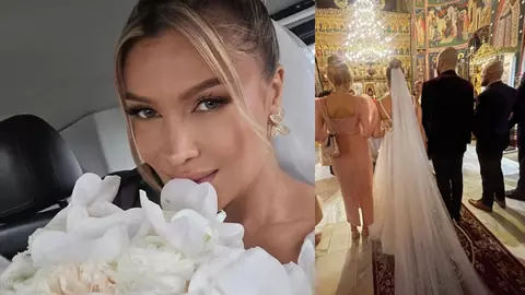 Lora, o mireasă superbă! Primele imagini de la nunta cu Ionuț Ghenu. Cine sunt nașii bogătașii