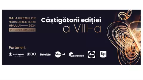 Patru directori de școală premiați la Gala Premiilor pentru Directorii Anului 2024
