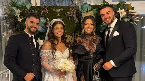 Iancu Sterp și Denisa Coțolan, nuntă ca în povești la Hunedoara. Bogăție, lacrimi de fericire, ținute extravagante. Toată familia Sterp, reunită la petrecere